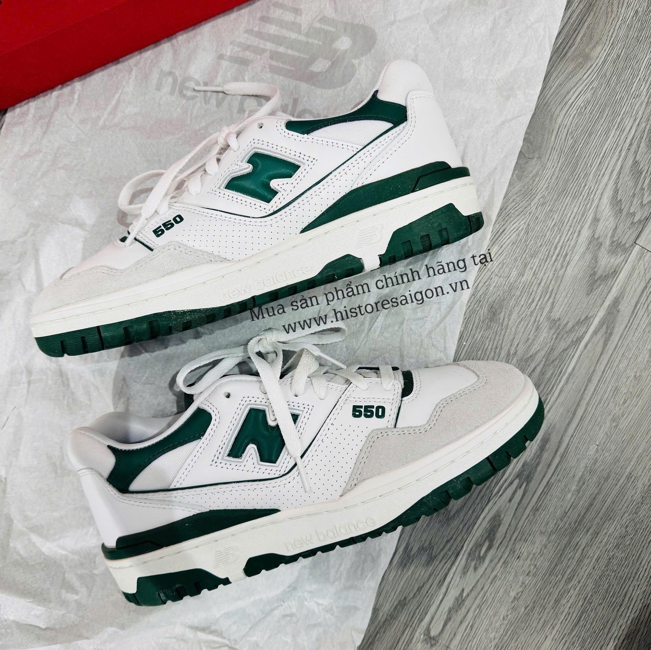1746 - Giày New Balance 550 ‘White Green’ BB550WT1 [HÀNG CHÍNH HÃNG]