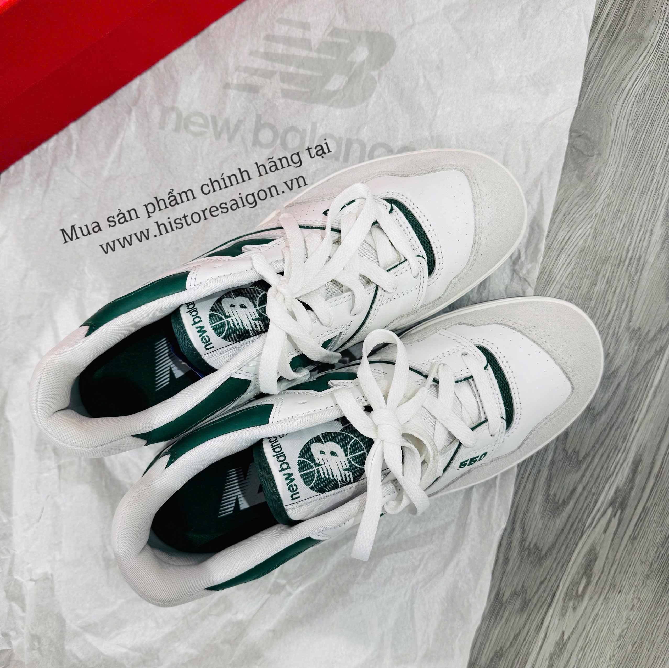 1746 - Giày New Balance 550 ‘White Green’ BB550WT1 [HÀNG CHÍNH HÃNG]