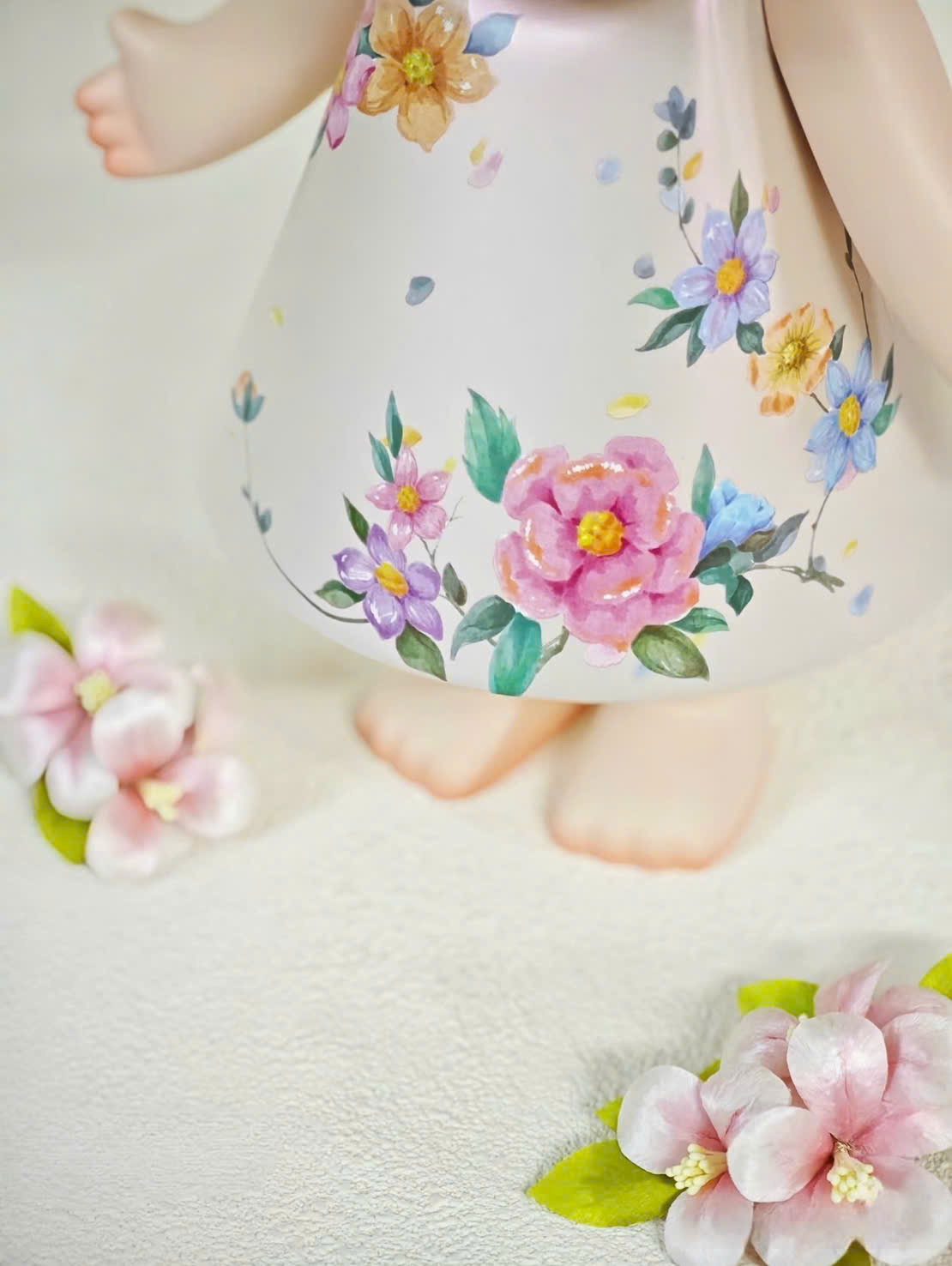 1750 - Molly Velvet Flower 400% - Mega Royal Molly Velvet 400% POPMART [CHÍNH HÃNG]