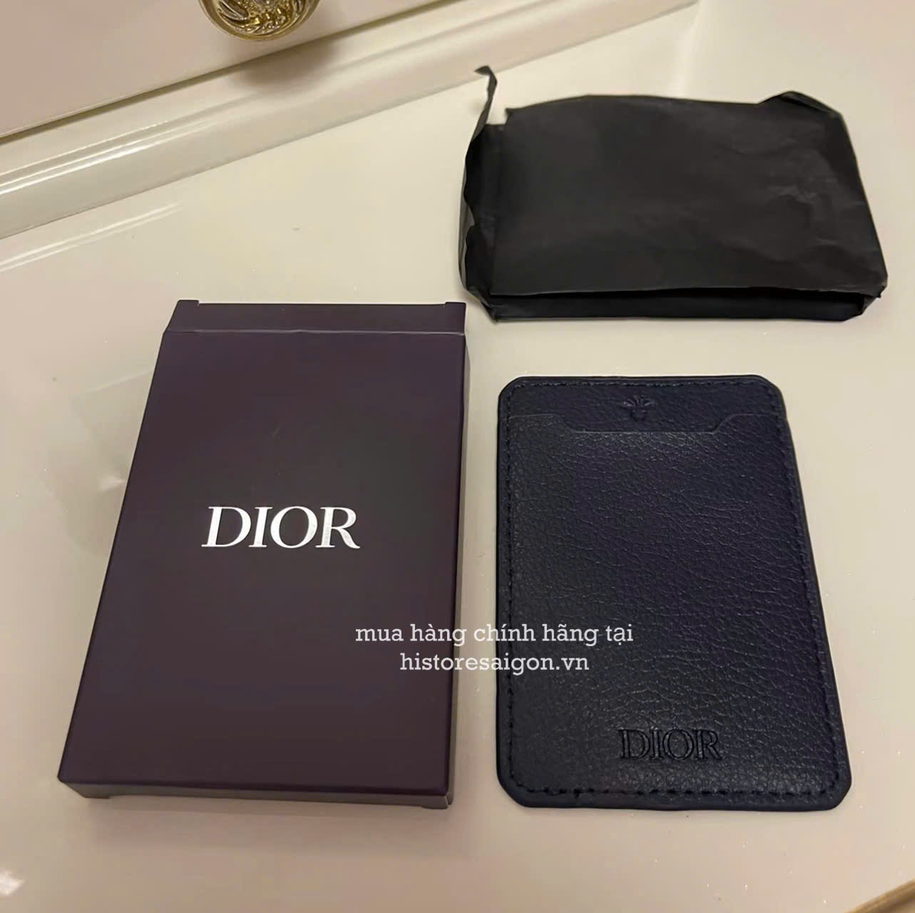 1772 - Card Holder Dior For Phone Special Gift For VIP - Túi Đựng Thẻ Gắn Điện Thoại (Gift Hãng Tặng Khách VIP) [HÀNG CHÍNH HÃNG]
