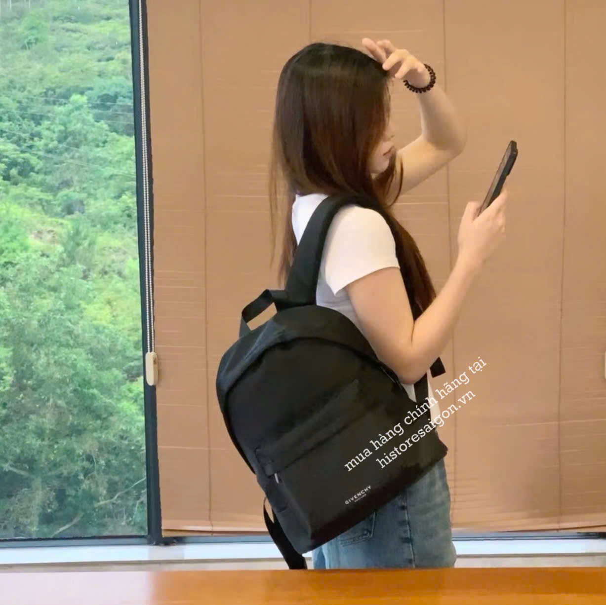 1809 - Balo Givenchy VIP Gift Black 35x30x12cm (Gift Hãng Tặng Khách VIP) [HÀNG CHÍNH HÃNG]