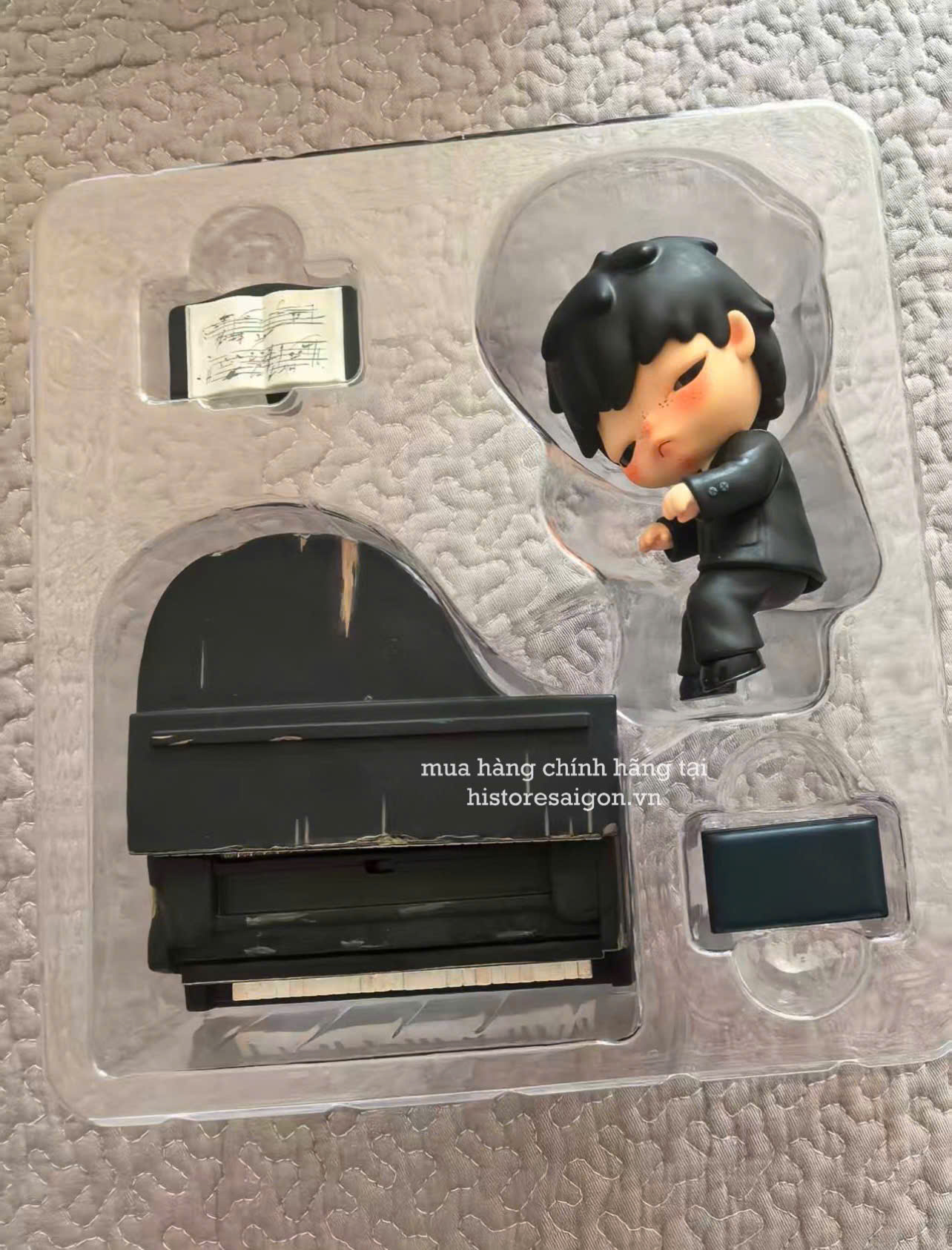 1849 - Hirono Piano - Hirono The Pianist Figure POPMART [HÀNG CHÍNH HÃNG]