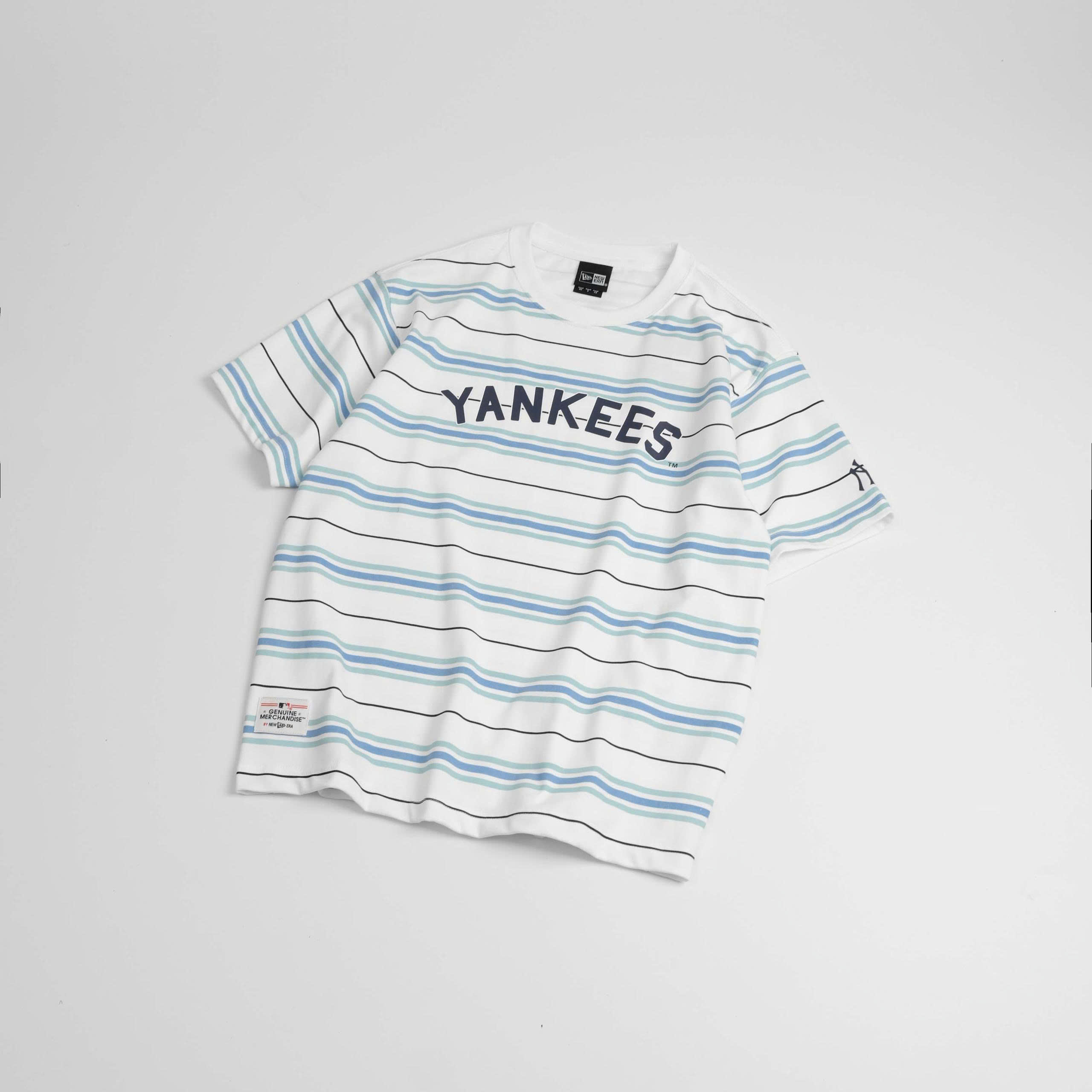 1945 - Áo New Era New York Yankees - Trắng Sọc Xanh Dương [HÀNG CHÍNH HÃNG]