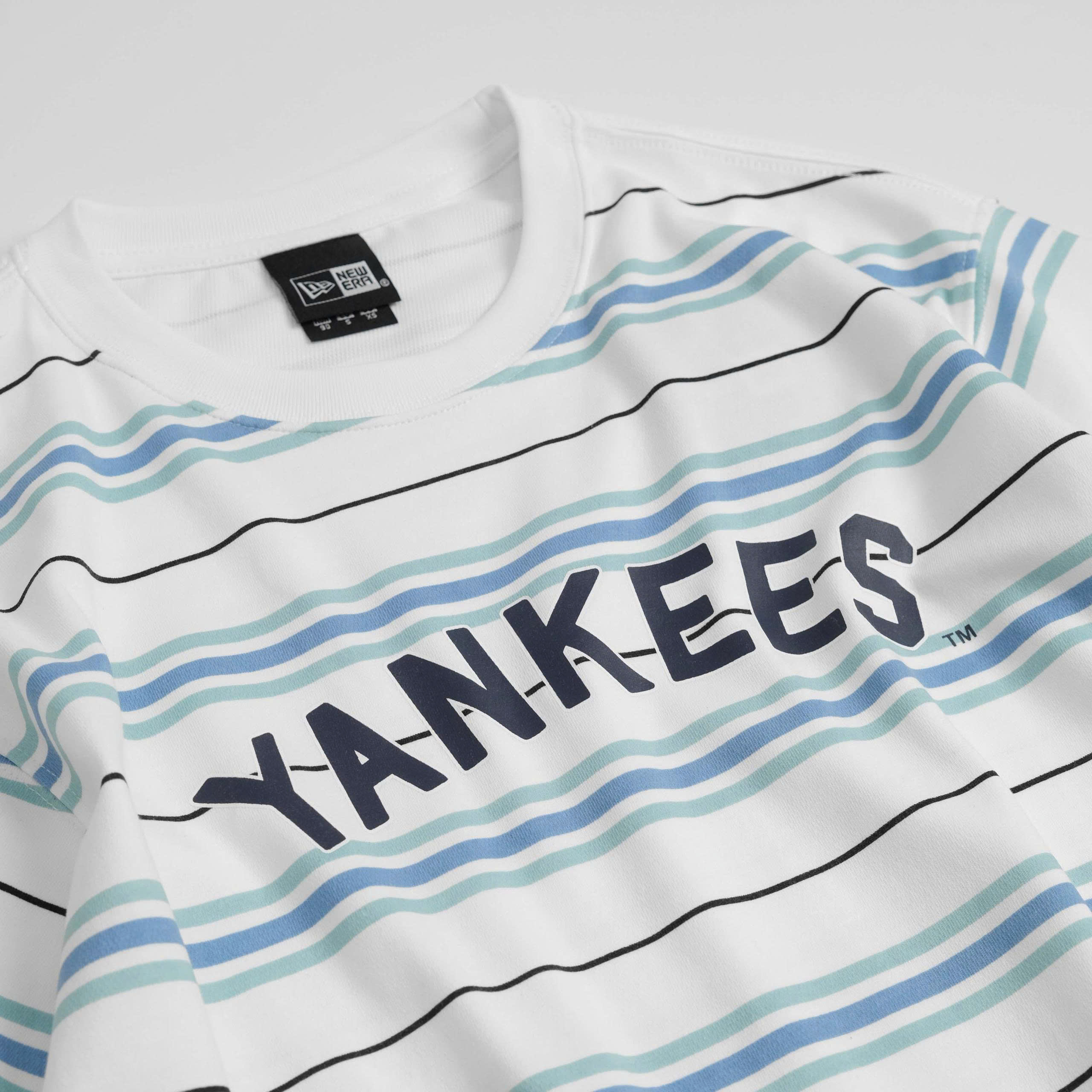 1945 - Áo New Era New York Yankees - Trắng Sọc Xanh Dương [HÀNG CHÍNH HÃNG]