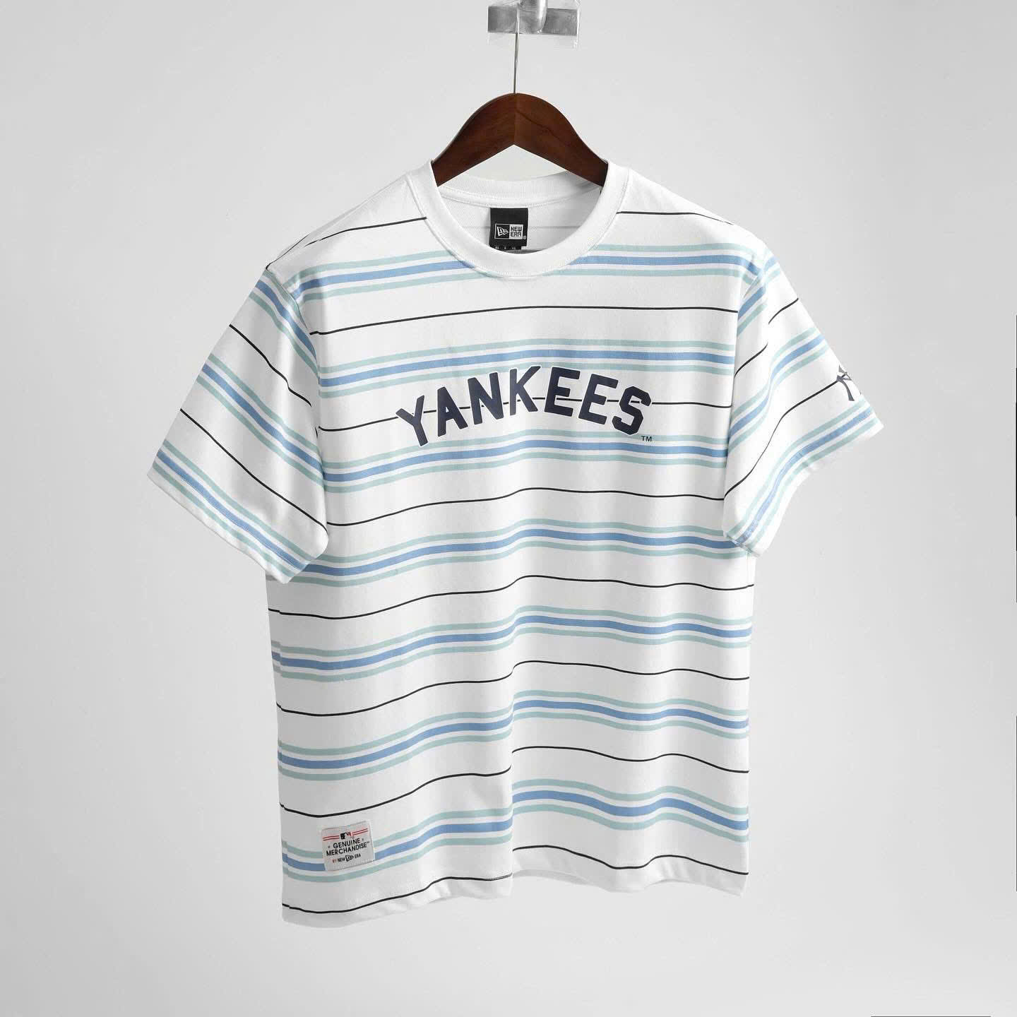 1945 - Áo New Era New York Yankees - Trắng Sọc Xanh Dương [HÀNG CHÍNH HÃNG]