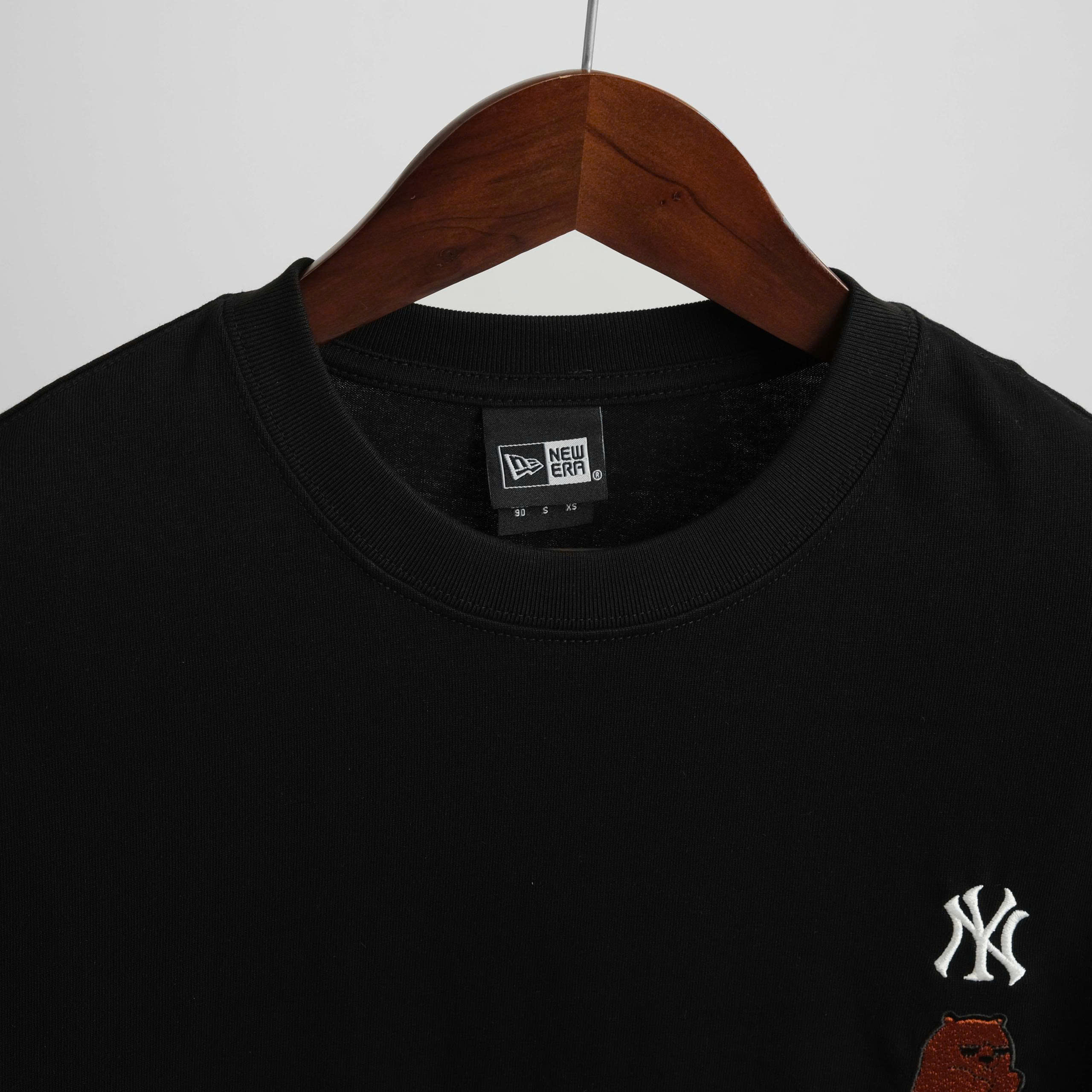 1948 - Áo New Era NY - Đen NY Gấu Thêu [HÀNG CHÍNH HÃNG]