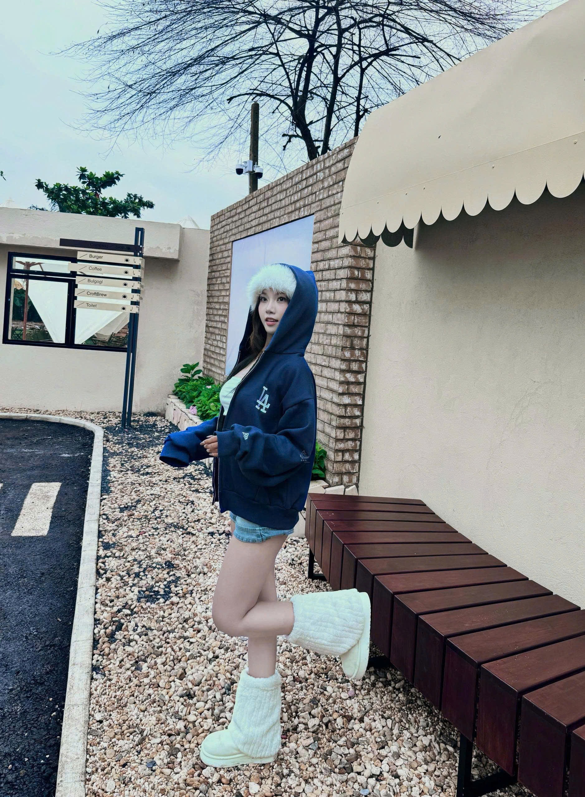 1972 - Áo Khoác New Era Hoodie Zip LA Dodgers Xanh Navy [HÀNG CHÍNH HÃNG]