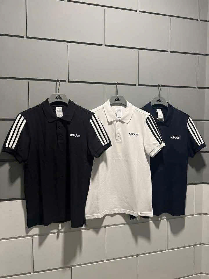 2031 - Áo Adidas Polo 3 Stripes Legend Đen EJ0927 [HÀNG CHÍNH HÃNG]