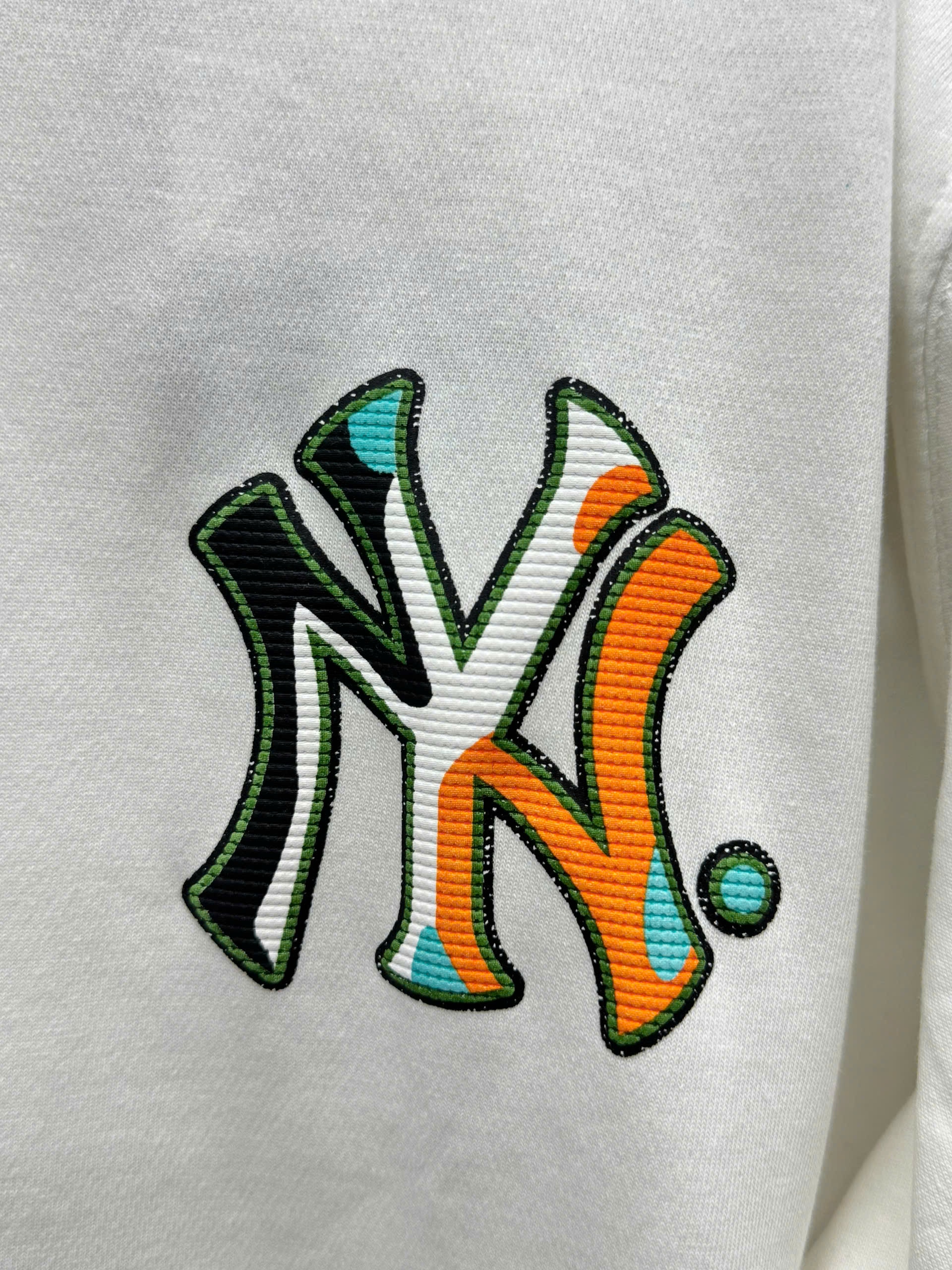 2602 - Áo New Era Yankee Trắng NY - Fabric [HÀNG CHÍNH HÃNG]