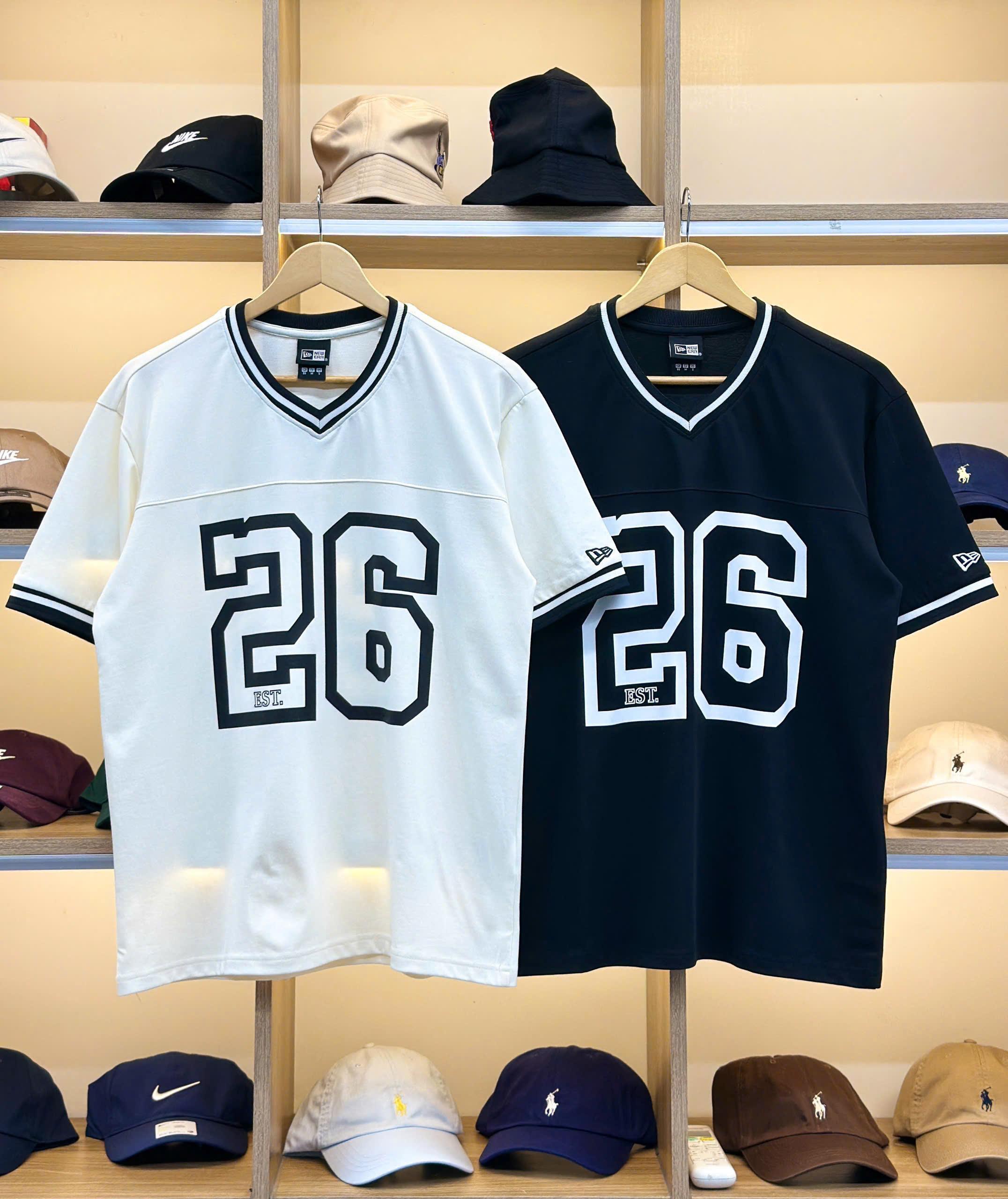 2758 - Áo New Era 26 Japan Trắng [HÀNG CHÍNH HÃNG]