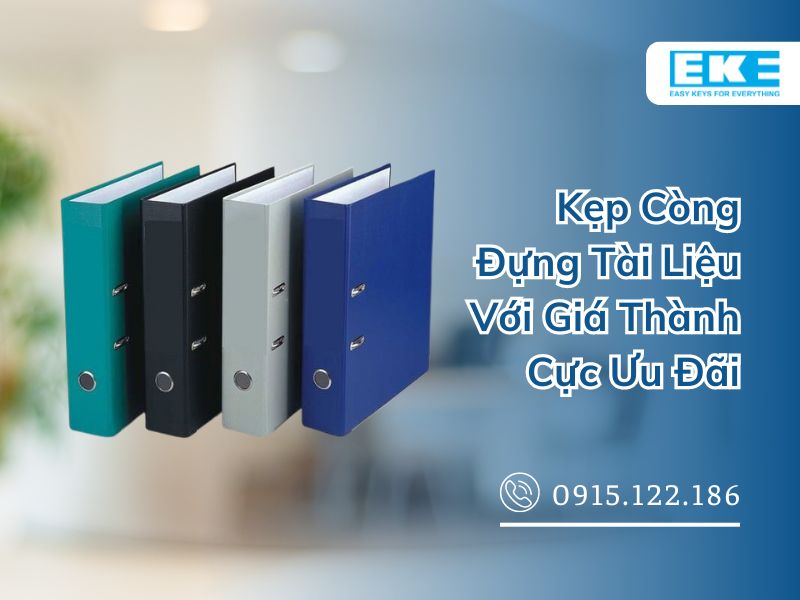 Kẹp Còng Đựng Tài Liệu Với Giá Thành Cực Ưu Đãi