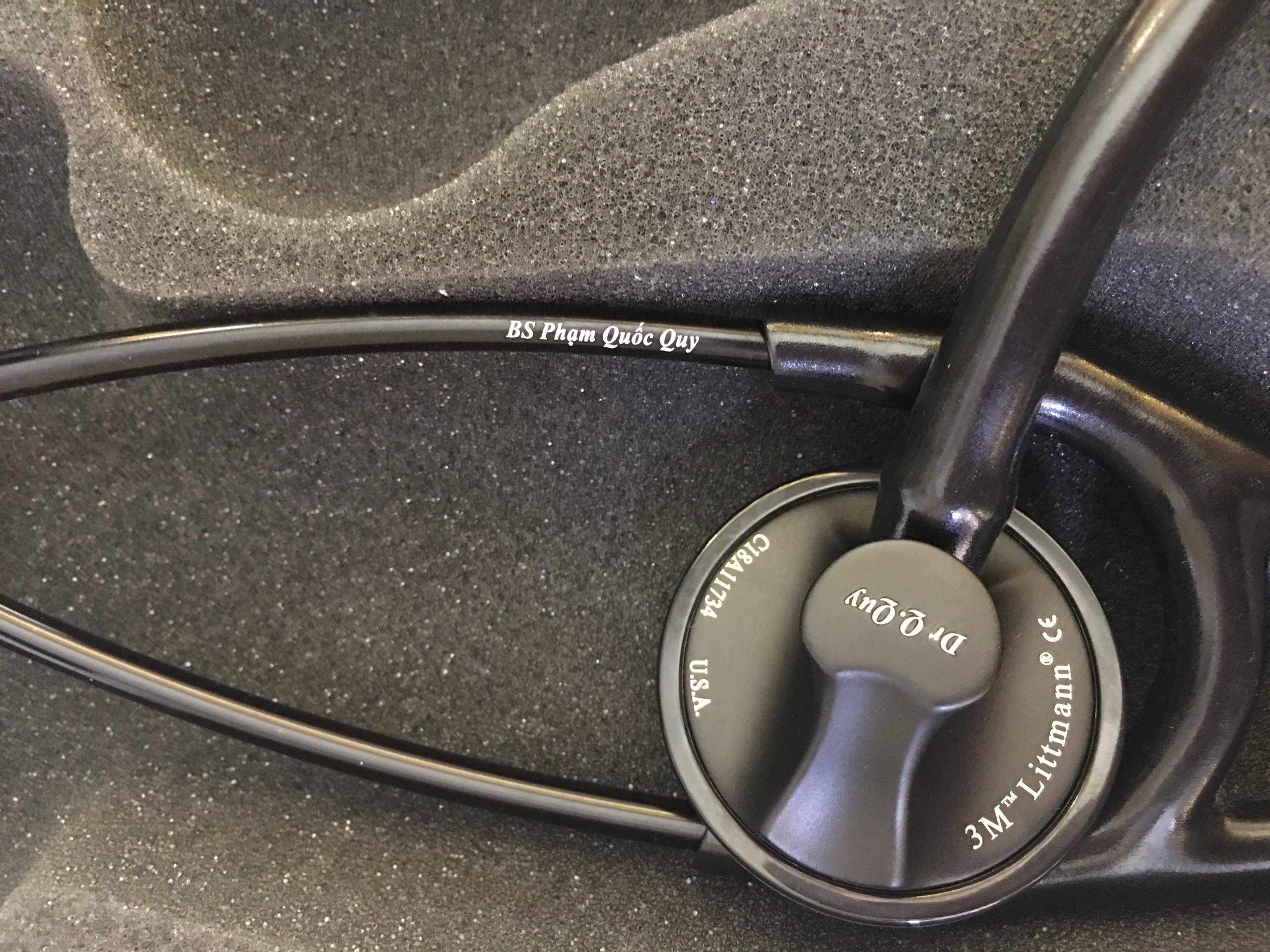 Ống nghe Littmann® Master Cardiology™ Black Edition 2161 8 Ống nghe Littmann® Master Cardiology™ All Black 2161