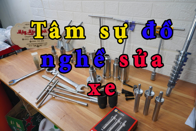 Tâm sự đồ nghề sửa chữa xe máy