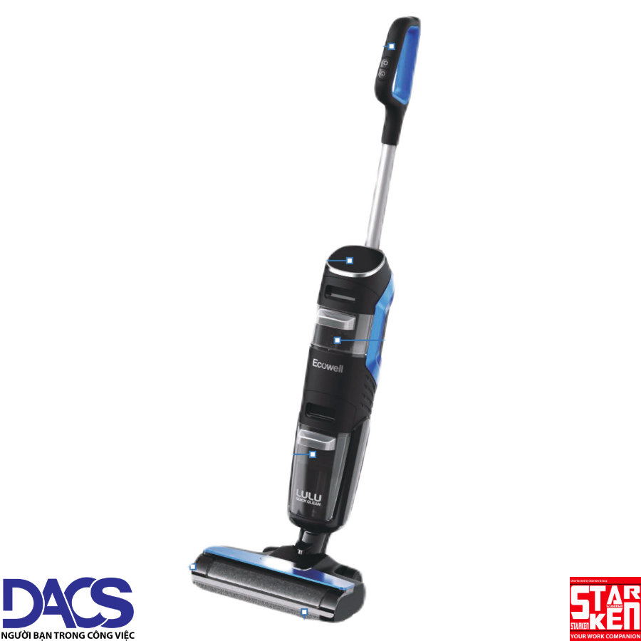 MÁY HÚT BỤI VÀ LAU SÀN GIA DỤNG 5 CHỨC NĂNG LULU MA01 (50W)