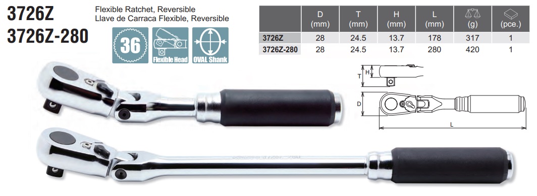 Tay xiết ốc tự động Z-series 3/8 inch 3725Z