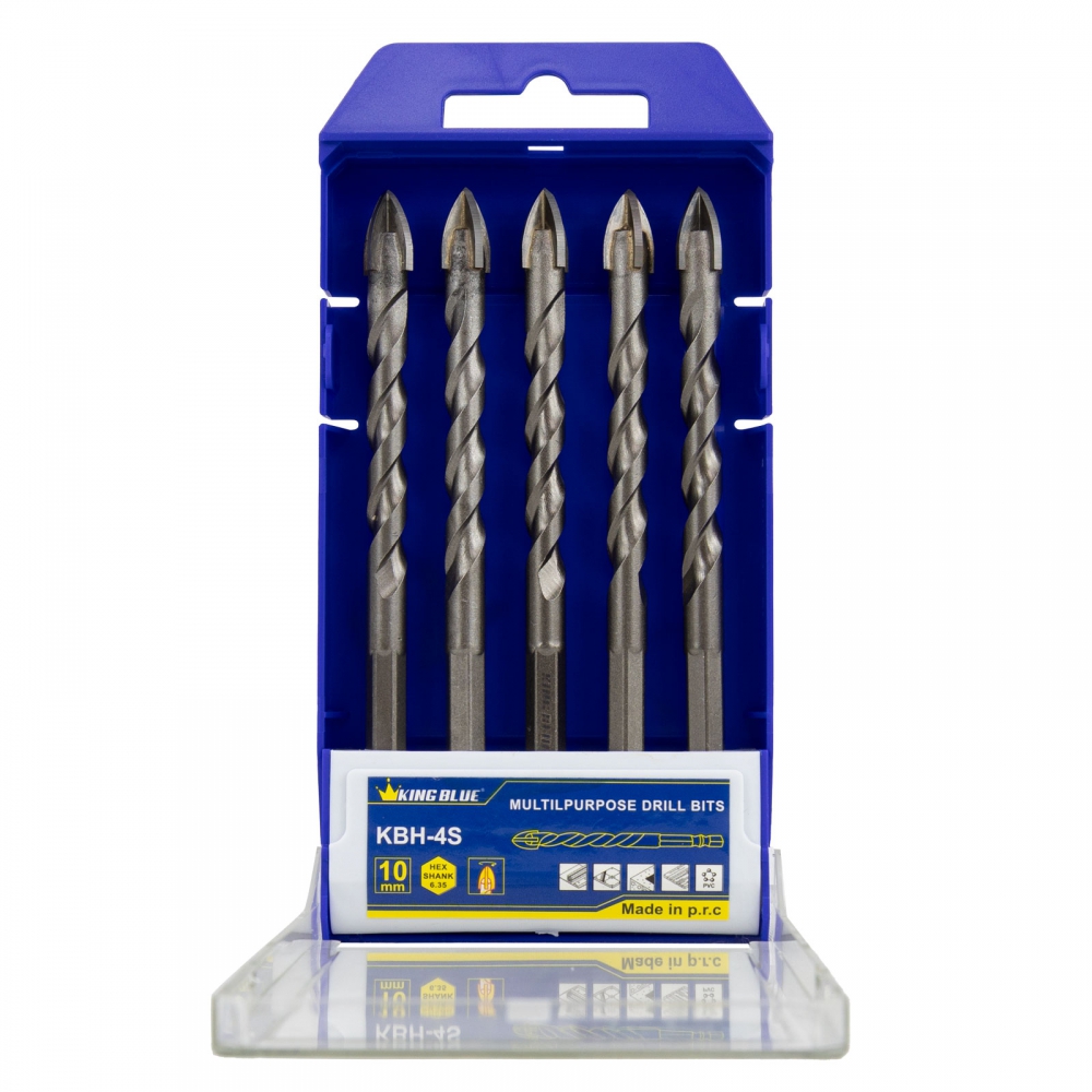 Mũi Khoan ĐN Lục Giác 4 Cạnh KBH4S-10*123