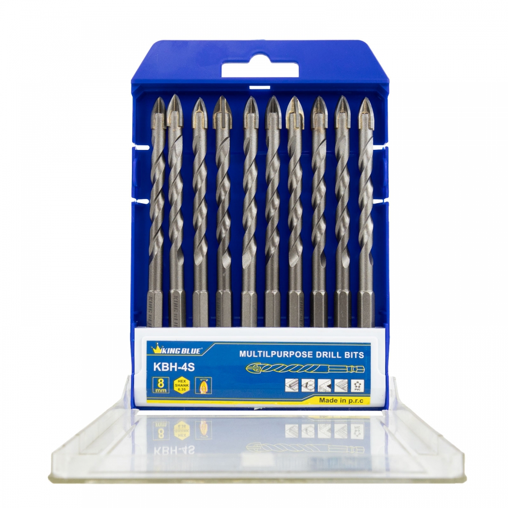 Mũi Khoan ĐN Lục Giác 4 Cạnh KBH4S-08*117