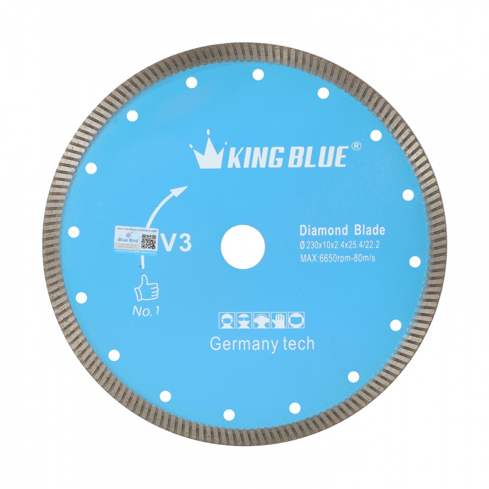 Lưỡi Cắt Đa Năng King Blue V3-230x10x2.4