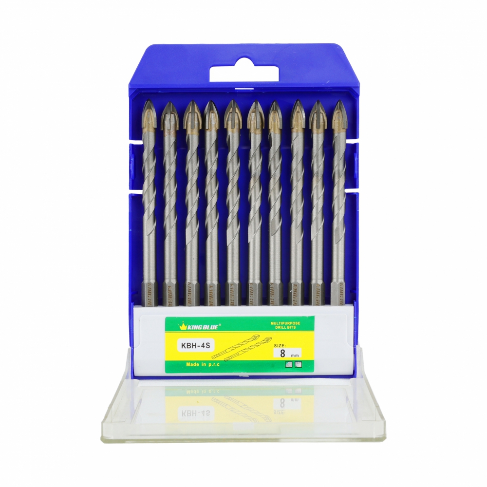 Mũi Khoan ĐN Lục Giác 4 Cạnh KBH4S-8*100