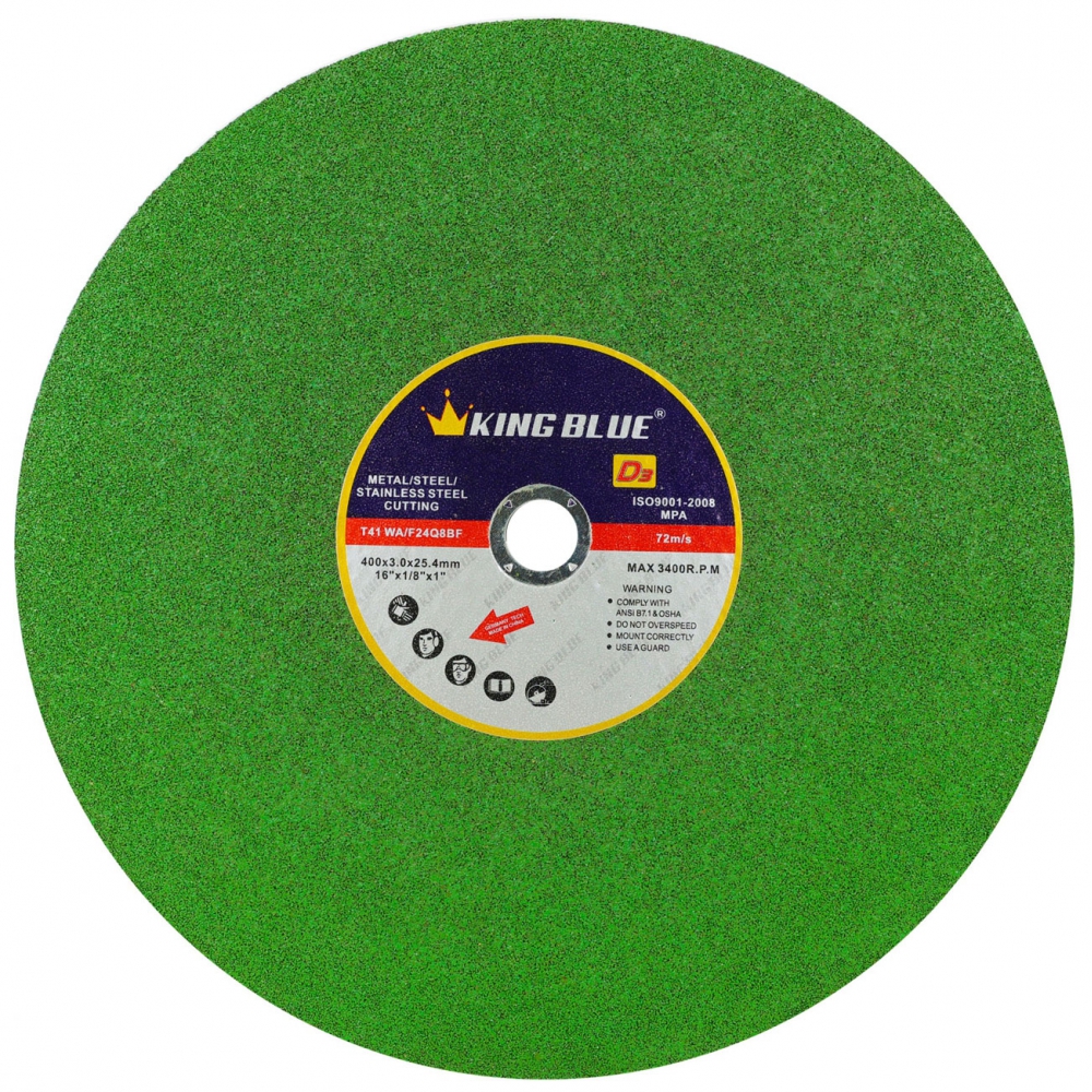 Đá Cắt Sắt, Inox King Blue D3-400x3.0S