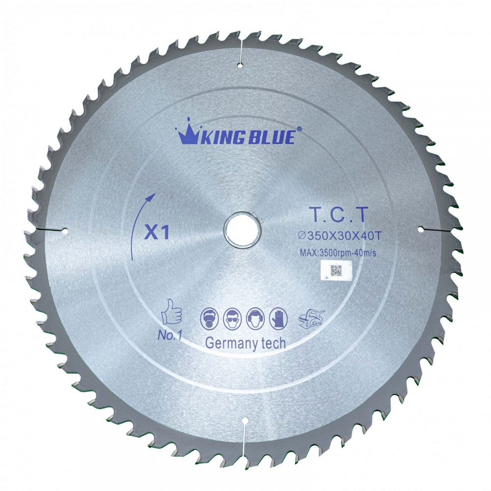 Lưỡi Cưa Gỗ KingBlue X1-350x40T