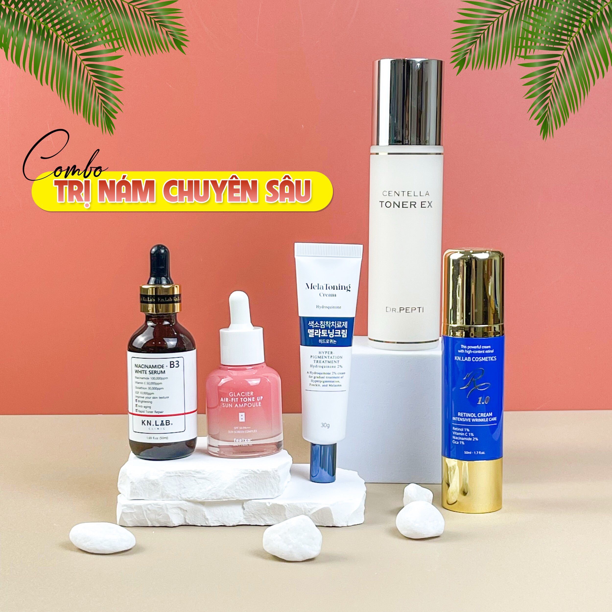 Bộ Sản Phẩm Trị Nám Hàn Quốc Nổi Tiếng Không Thể Bỏ Lỡ