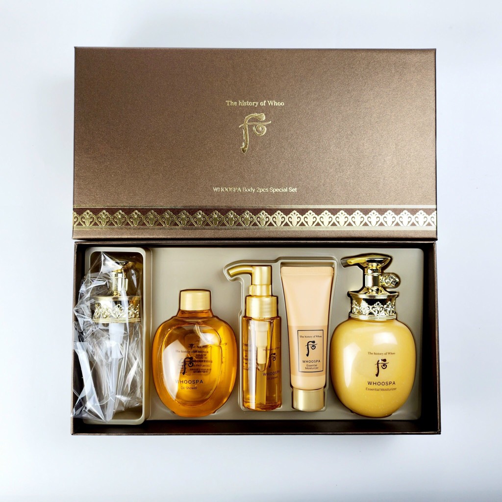 set sữa tắm dưỡng thể body whoo 88kw (8ea)