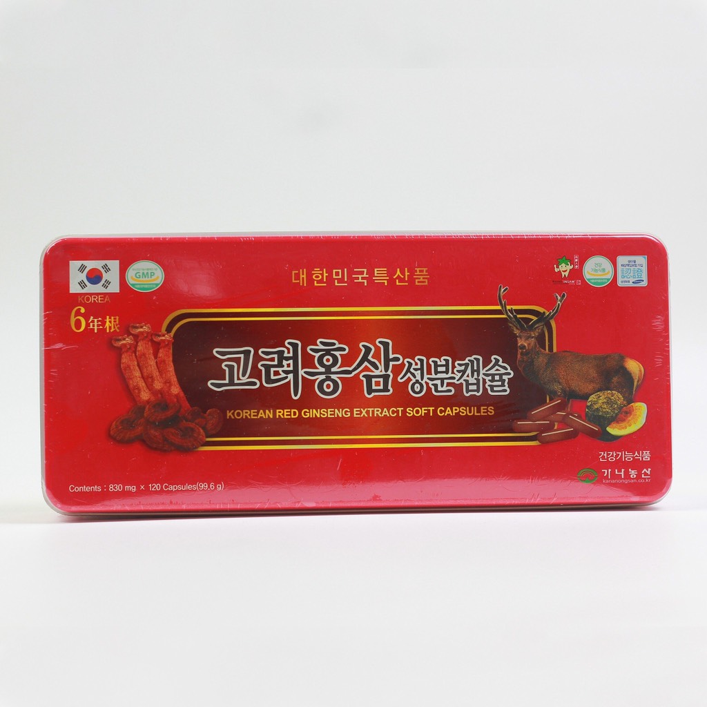 B01-Viên uống đạm sâm đỏ kana 120viên (30ea)