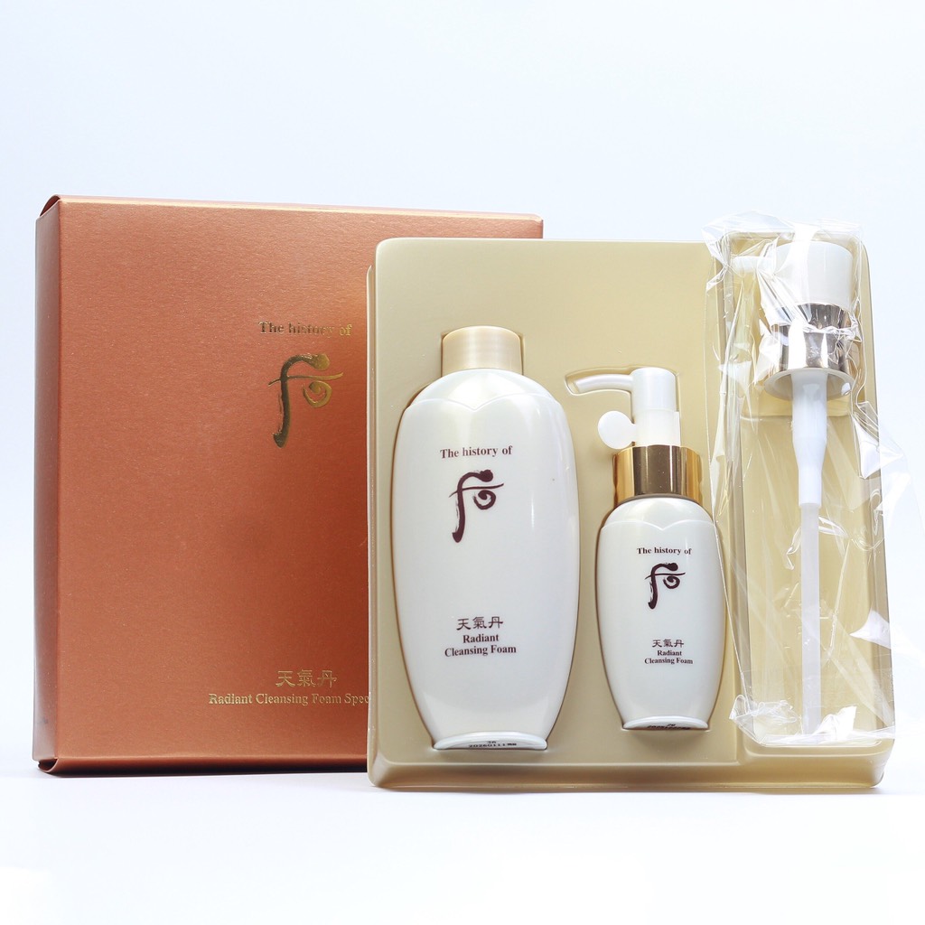 Set sữa rửa mặt hoa hiên 70kw