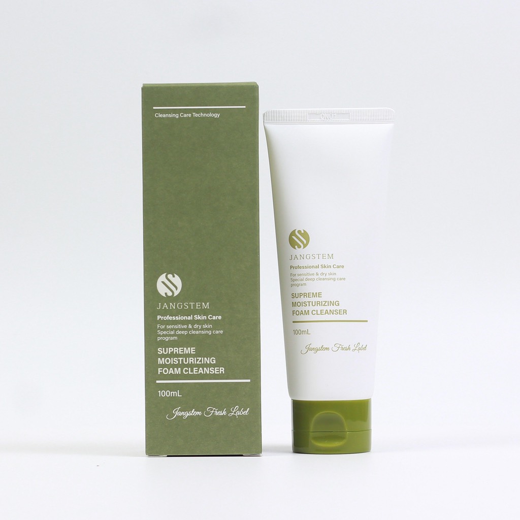 Sữa rửa mặt làm sạch sâu bệnh viện vands clinic jangstem 100ml (50ea)