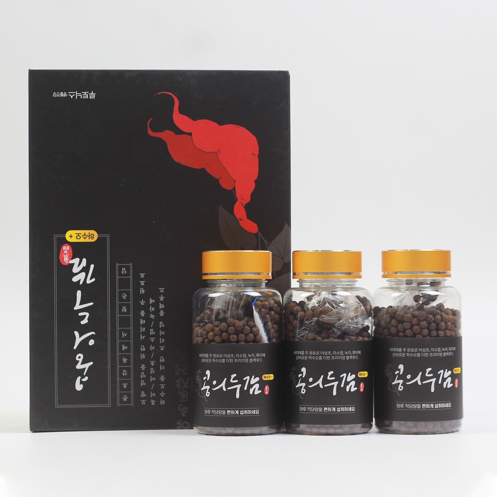 Set viên uống hà thủ ô mọc tóc chống tóc bạc 3x100gam (20ea)