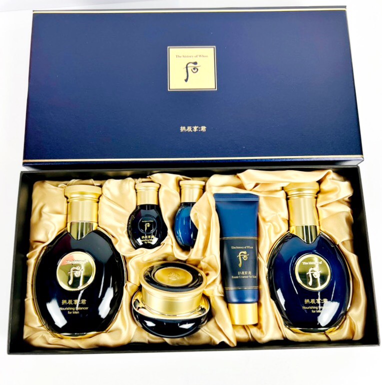 Set dưỡng da cao cấp Whoo dành cho nam 3sp