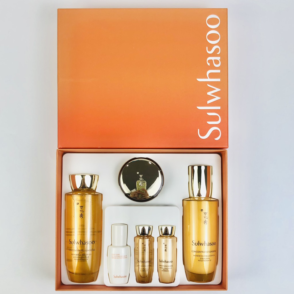 Set sulwhasoo nhân sâm 3sp 205kw (10ea)