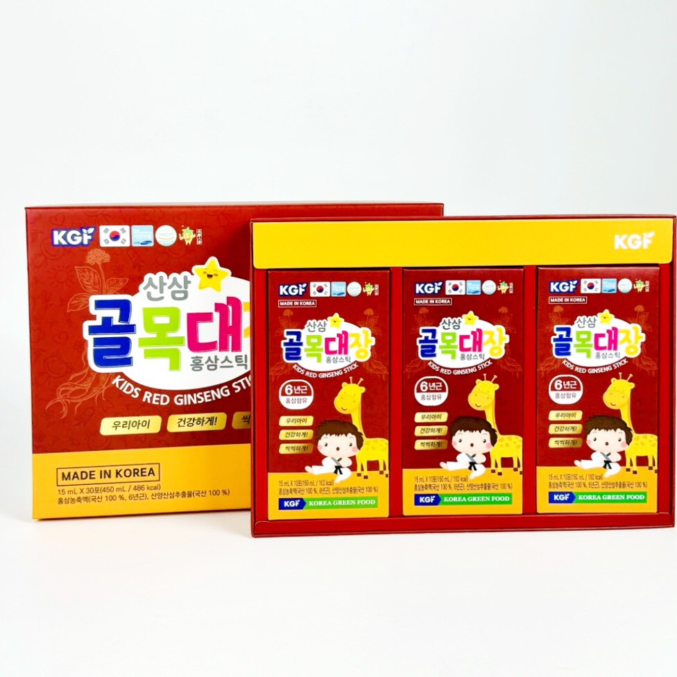 Nước hồng sâm trẻ em KGF 6 năm tuổi 15ml 30gói (20ea)