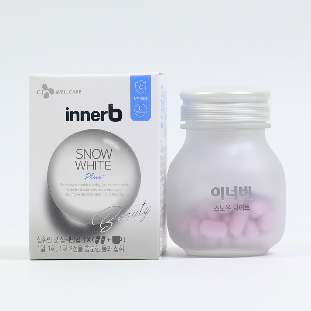 Viên uống cấp nước trắng da 56 viên InnerB tập đoàn CJ (40ea)