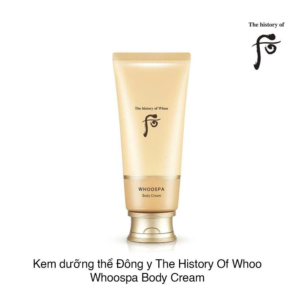 KEM DƯỠNG THỂ ĐÔNG Y THE HISTORY OF WHOO WHOOSPA BODY CREAM 200ml