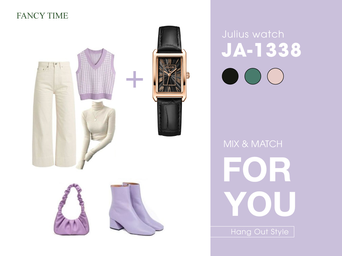 Bật mí cách phối đồ dịp tết cùng thương hiệu đồng hồ Julius