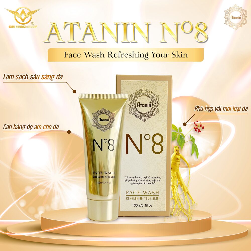 SET Quà Tặng Đồng Hồ Nữ JA-1309LC Julius Hàn Quốc + Sữa Rửa Mặt ATANIN N°8 – Độ pH 5