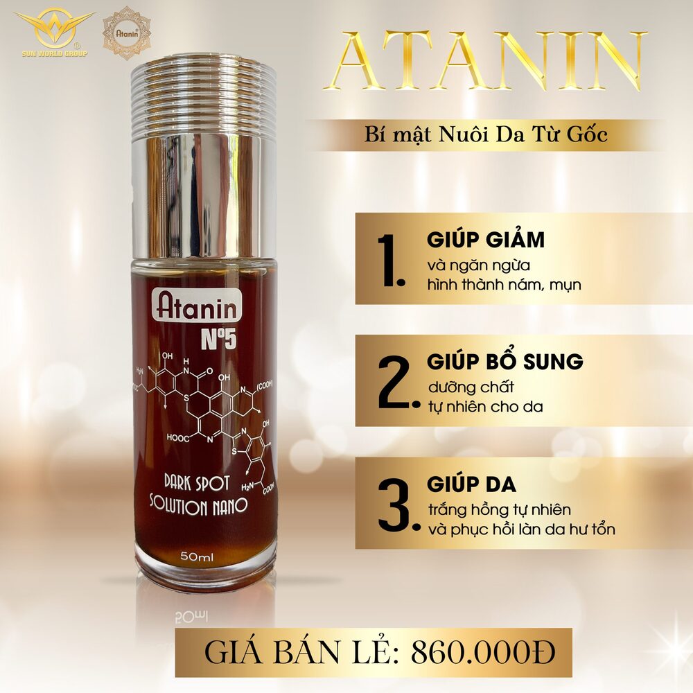 Atanin N°5 – NUÔI DA TỪ GỐC 50ML