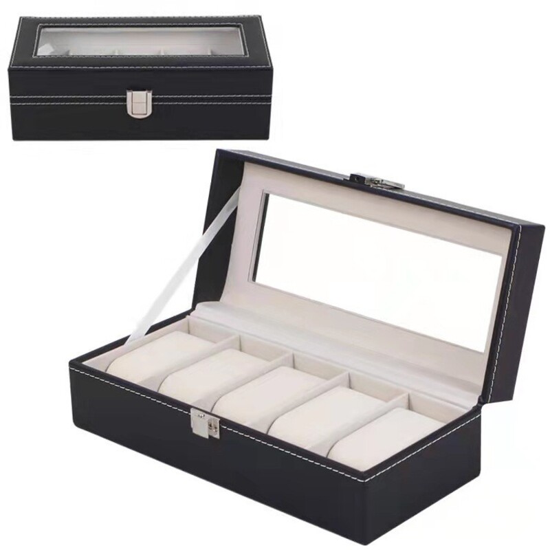 Hộp Da Cao Cấp HDH5 ( Đen)