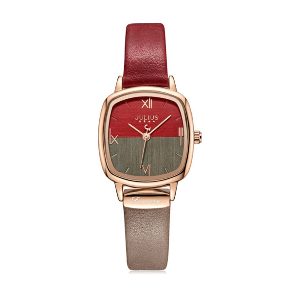 Combo Đồng Hồ Nữ JA-1240C Julius Hàn Quốc + Ví ESME ES119