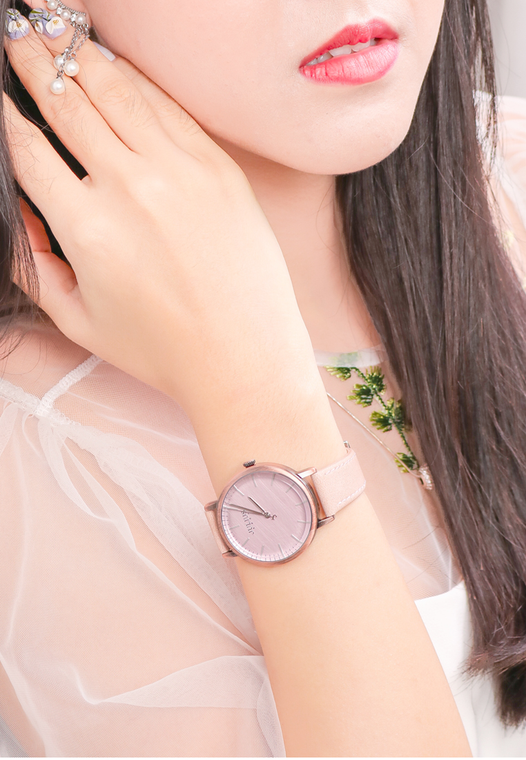 Đồng Hồ Nữ JA-1250 Julius Hàn Quốc Dây Da