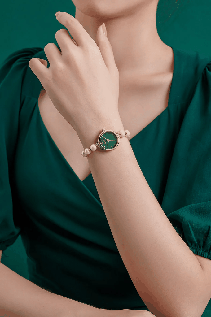 Combo Đồng Hồ Nữ JA-1346D + Nữ Trang ESME ES092