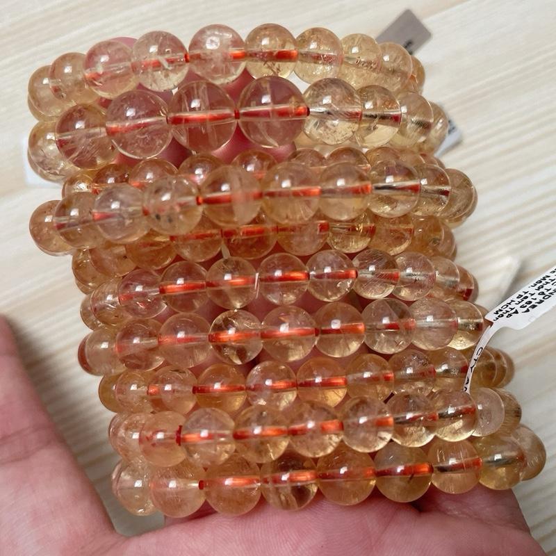 Vòng tay thạch anh tóc vàng đẹp