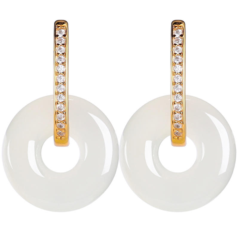 Bông tai ESME ES359AS-D913  Kiểu Dáng Độc Đáo