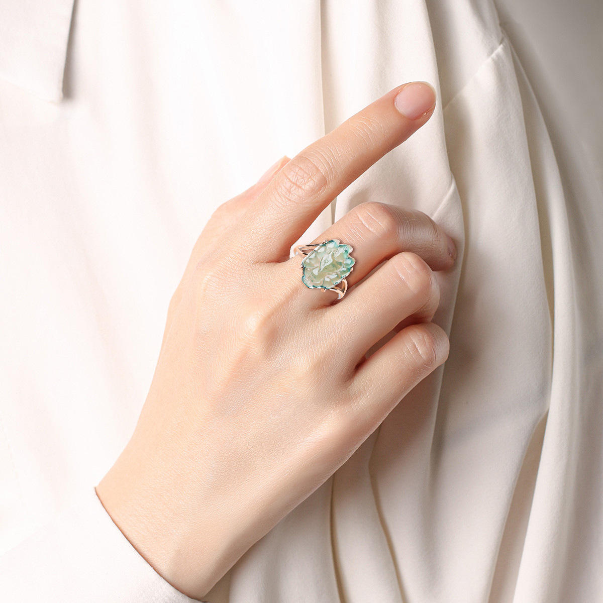 Nhẫn Cao Cấp Thương Hiệu ESME ES330AS-D1017