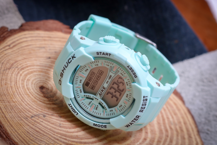 Đồng Hồ Thể thao TH-031 (XANH NGỌC)