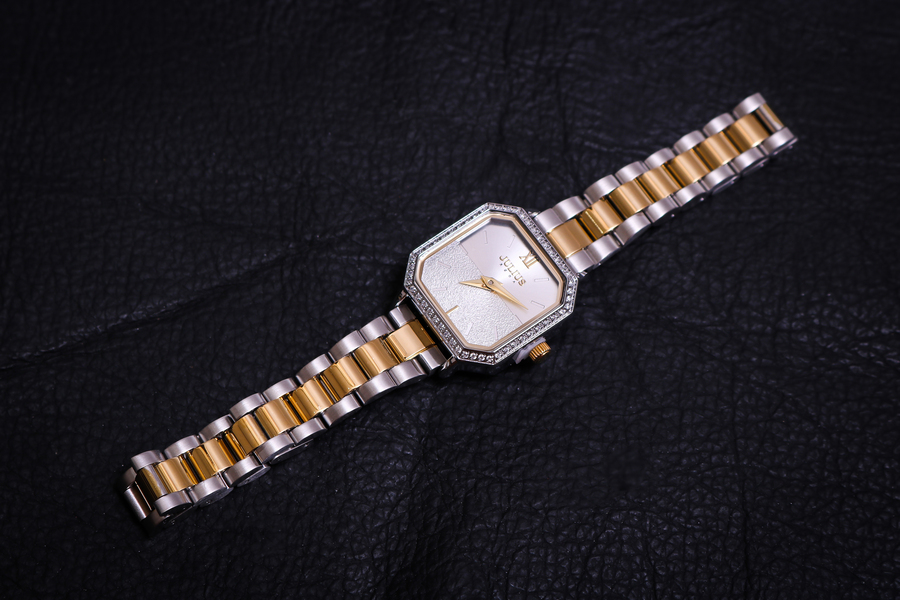 Đồng Hồ Nữ JA-1406C Julius Hàn Quốc Dây Thép (Demi)