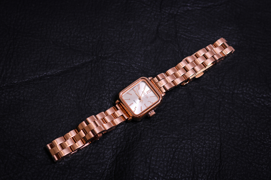 Đồng Hồ Nữ JA-1415C Julius Hàn Quốc Dây Thép (Đồng)