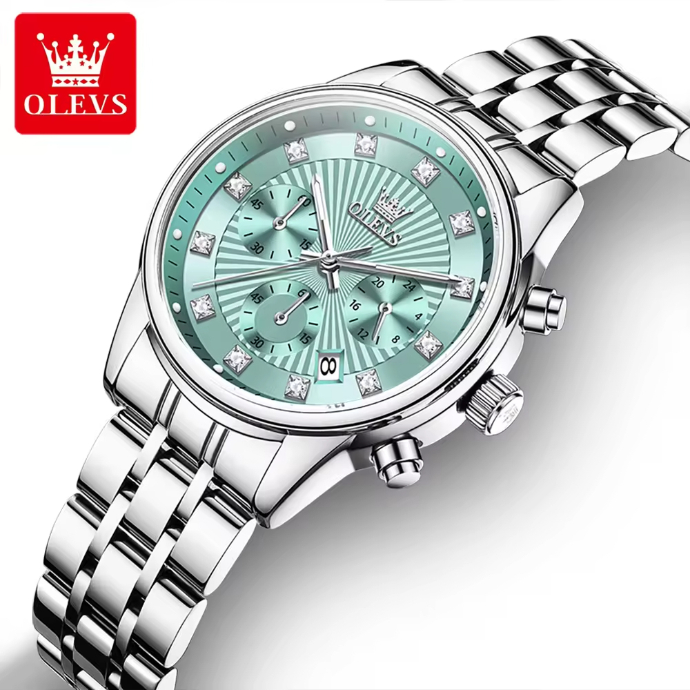 Đồng Hồ Nữ OLEVS-3669B Dây Thép Chính Hãng